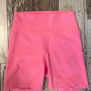 Wilo the Label Pink Women's High-Waisted Shorts